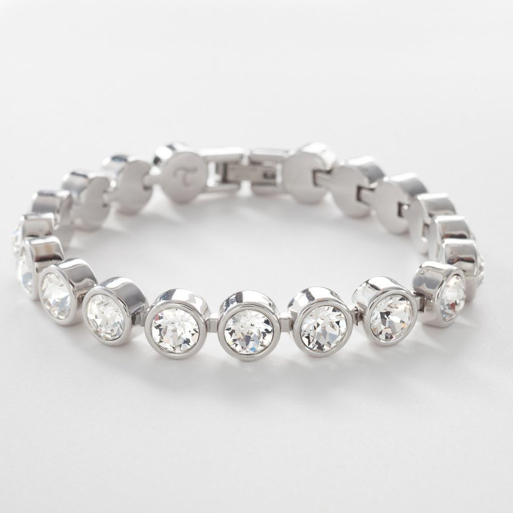 Touchstone Crystal White Ice Bracelet